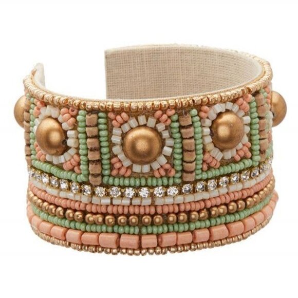 Jewelry - Beaded cuff bracelet